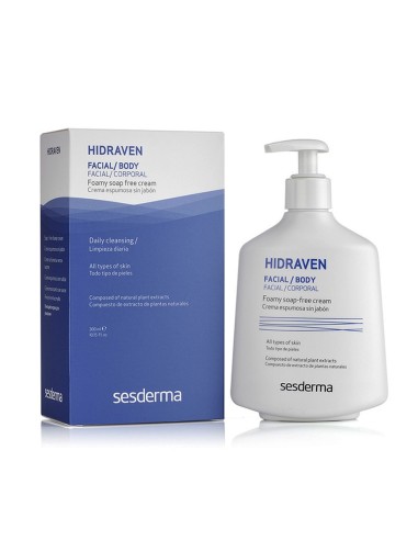 Sesderma Hidraven Crema Schiumogena Senza Sapone 300ml