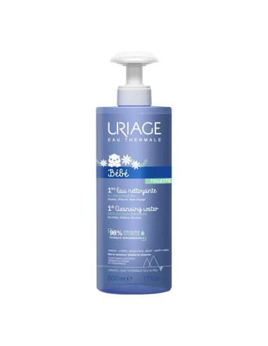 Uriage Bebé 1ere Eau Detergente Liquido Senza Risciacquo 500ml