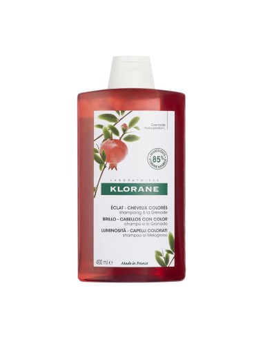 Klorane Shampoo Melograno Prolunga Il Colore 400ml