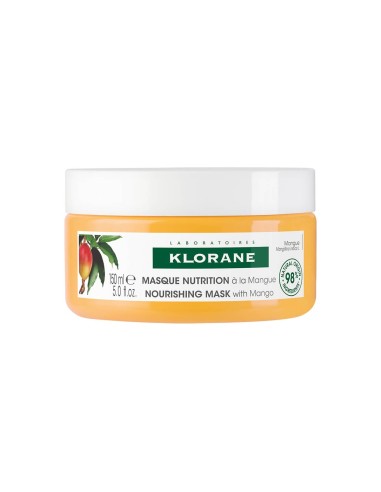 Klorane Maschera Al Burro Di Mango Nutritiva 150ml