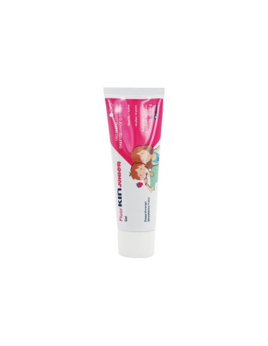 Kin Fluor Kin Junior Strawberry Dental Gel 75ml