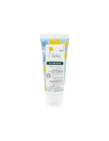 Klorane Bébé Crema nutriente con crema fredda 40ml