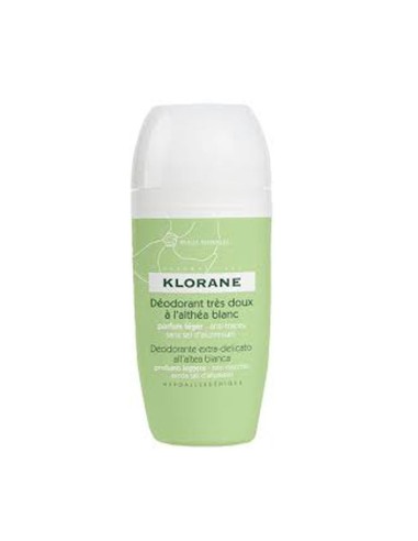 Klorane Deo Deodorante delicato Roll On White Althea 40ml