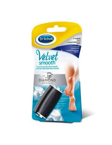 Scholl Velvet Lacci per lacci di ricambio lisci Finitura liscia X2