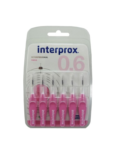 Interprox Nano Flexible Brush 0.6 X6