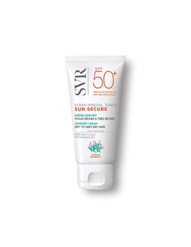 SVR Sun Secure Écran Minéral Teinté SPF50 Pelle da secca a molto secca 50ml