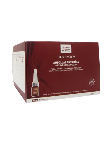 MartiDerm Hair System  Fiale Anticaduta 28x3ml