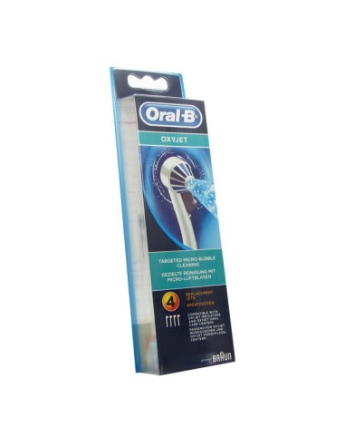 Testina di ricambio Oxyjet Oral B x4