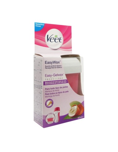 Veet Easywax ricarica cera tutti i tipi di pelle 50ml