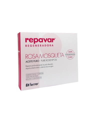 Repavar Rose Musk Pure olio rigenerante 15ml