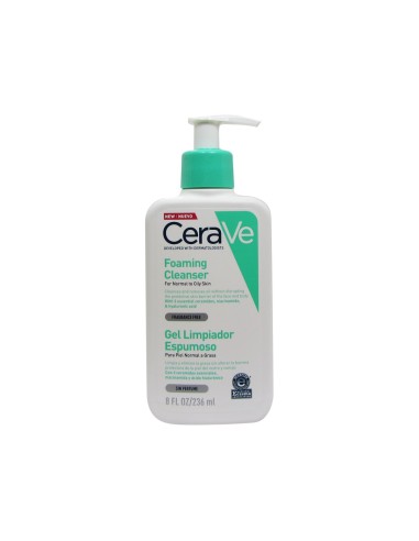 Cerave Moisturizing Cleansing Foam 236ml