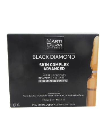 MartiDerm Black Diamond Fiale Complesse Skin 30x2ml