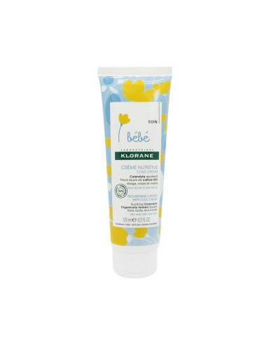 Klorane Bébé Crema nutriente con crema fredda 125ml