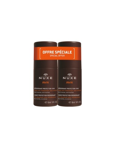 Nuxe Men Desodorante Protezione 24h 50mlx2