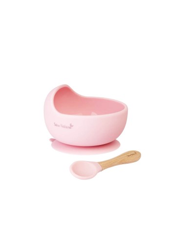 Saro Set di alimentazione "Wave" Rosa