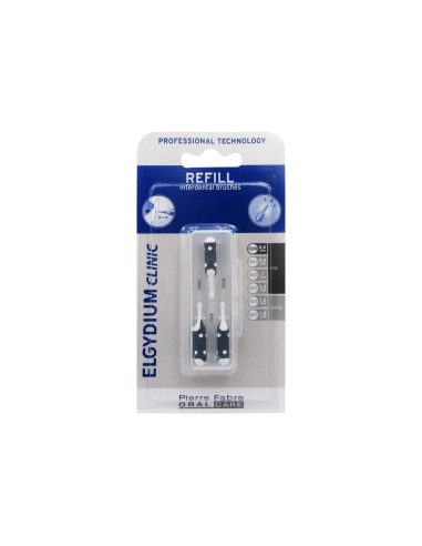 Spazzola per ricarica clinica Elgydium 0.6mm x3