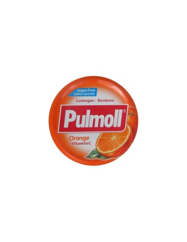 Compresse all'arancia Pulmoll + vitamina C senza zucchero 45gr