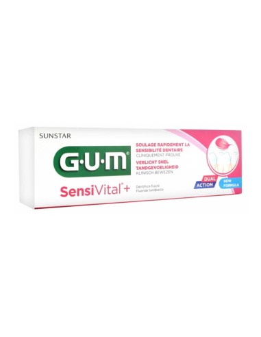 GUM SensiVital Dentifricio Sensibilità ai denti 75ml