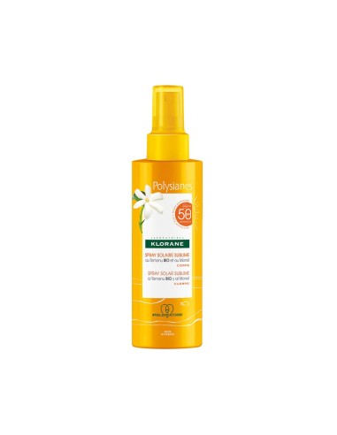 Klorane Polysianes Spray solare SPF50 200ml