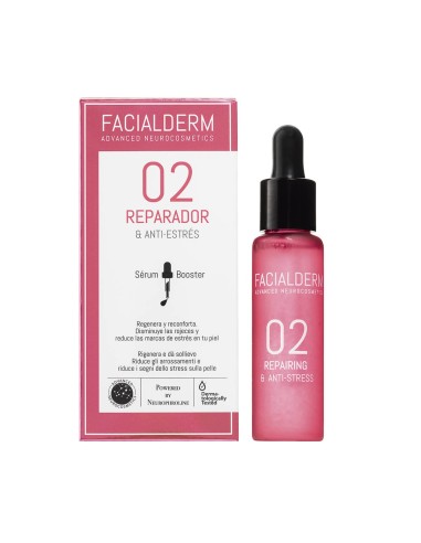 Facialderm 02 Siero Riparatore Antistress 30ml