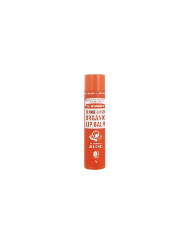 Dr. Bronners Organic Lip Balm Arancio-Zenzero 4g