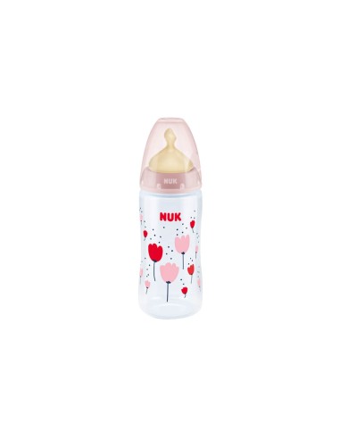 NUK First Choice Latex Indicatore di temperatura Flacone 6 + M L 300ml