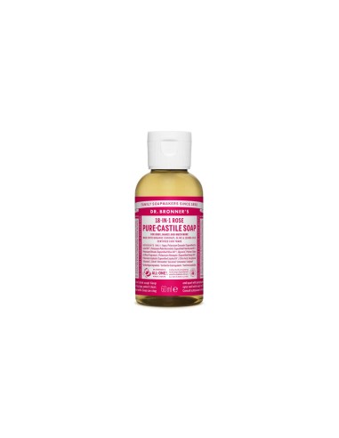 Dr. Bronners Sapone Liquido Biologico Rosa 60ml