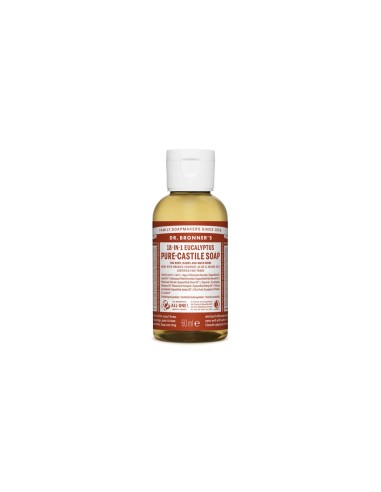 Sapone Liquido Biologico all'Eucalipto Dr. Bronners 60ml