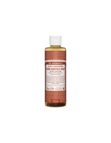 Sapone liquido all'eucalipto biologico Dr. Bronners 240ml