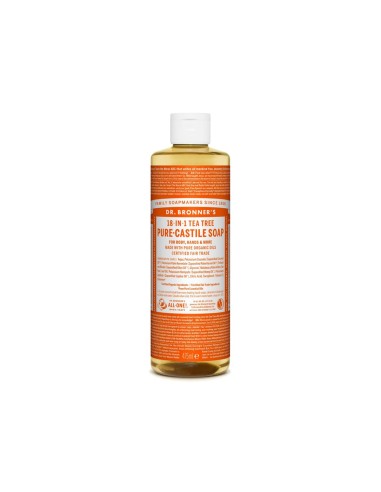 Sapone liquido alla melaleuca Dr. Bronners 475ml