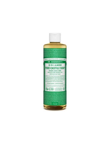 Sapone Liquido Biologico Alla Mandorla Dr. Bronners 475ml