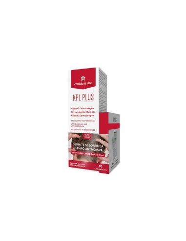 Confezione KPL PLUS Champo Dermatologico 200ml + KPL DS Gel Cream 2x5ml