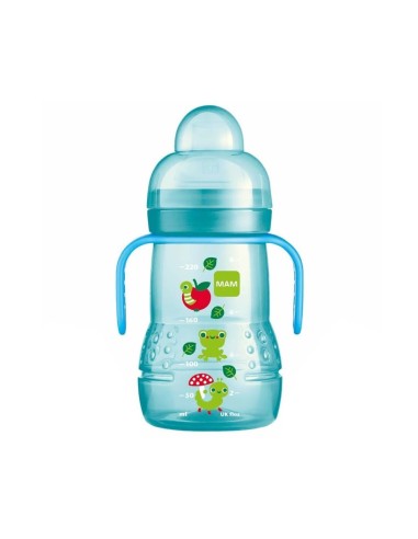 Apprendimento della tazza di mamma + 4m blu 220ml