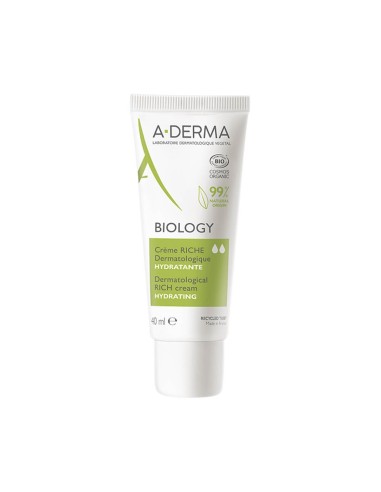 A-Derma Biology Cream Rich Dermatologico 40ml