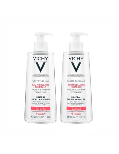 Vichy Pureté Thermale Pack Acqua minerale micellare 2x400ml