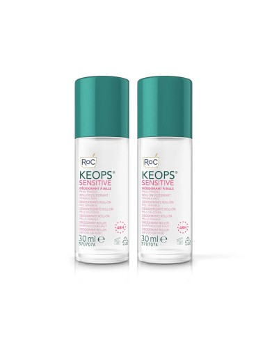 Roc Keops Pack Roll-On Deodorante Sensitive 2x30ml