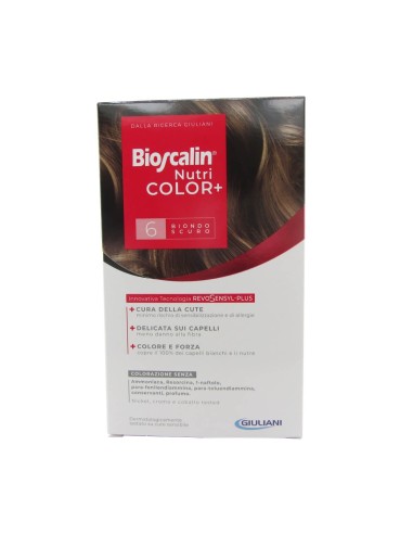 Bioscalin Nutricolor tintura permanente 6 Biondo Scuro