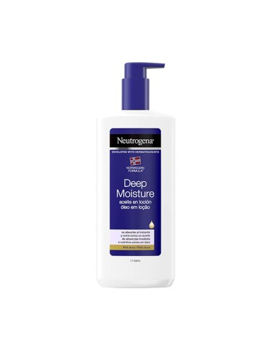 Neutrogena Deep Moisture Oil in Lotion 400ml