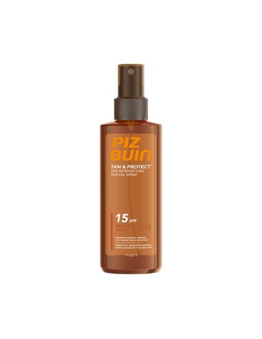 Piz Buin Tan and Protect Olio Solare Intensificatore Dell´Abbronzatura SPF15 150ml