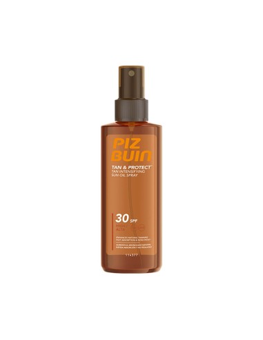 Piz Buin Tan and Protect Olio Solare Intensificatore Dell´Abbronzatura SPF30 150ml