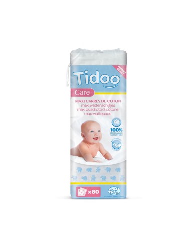 Tidoo Maxi Quadretti in Cotone 80 unità