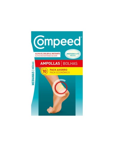 Compeed Pack Economica Cerotti per Vesciche Medio 10 unità