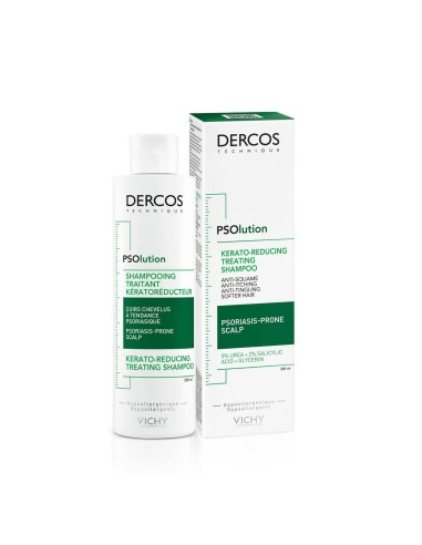 Dercos PSOlution Shampoo Trattamento Cheratoriduttore 200ml