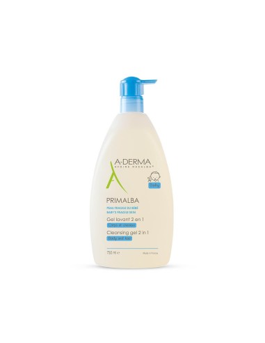 A-Derma Primalba Gel detergente 2 in 1 750ml