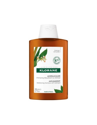 Klorane Shampoo Antiforfora Riequilibrante al Galangal 200ml