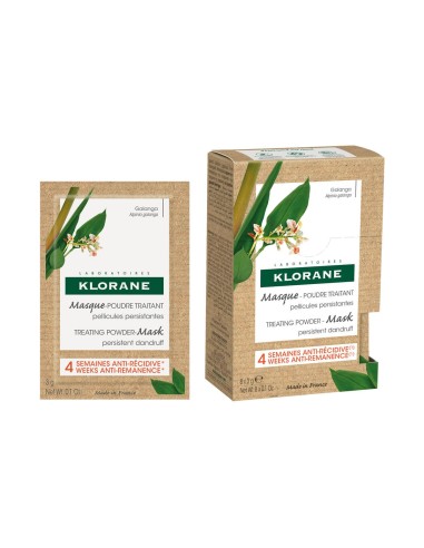 Klorane Antiforfora Maschera Polvere Trattante Galanga 8x3g