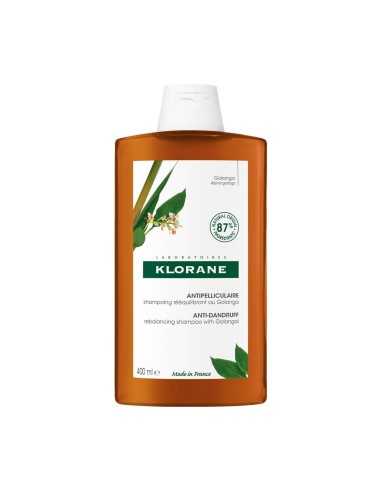 Klorane Shampoo Antiforfora Riequilibrante al Galangal 400ml