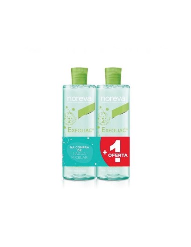 Noreva Exfoliac Duo Acqua Micellare Detergente Struccante Esfoliante 400ml