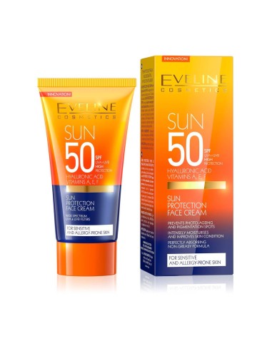 Eveline Cosmetics Sun Protection Face Cream SPF50 50ml