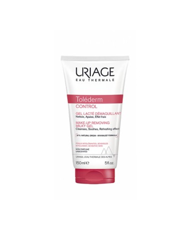 Uriage Toléderm Control Latte-Gel Struccante 150ml